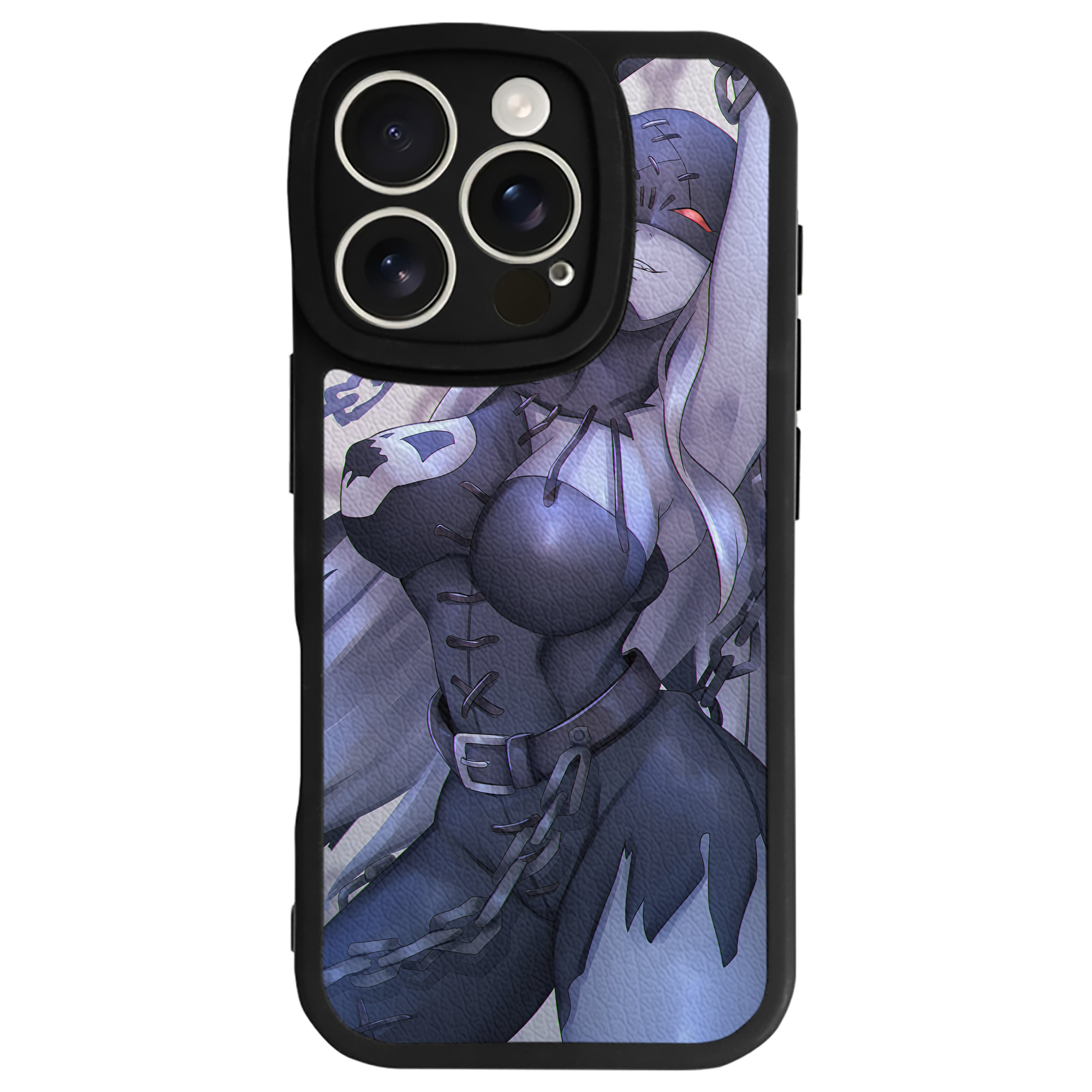 （画像用） Digimon デジタルモンスター/デジモン 【iPhone 16シリーズ対応】シリコンスマホケース（レザー調） 材質：シリコン